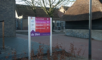 perkborden en gevelborden voor MFA De Stee