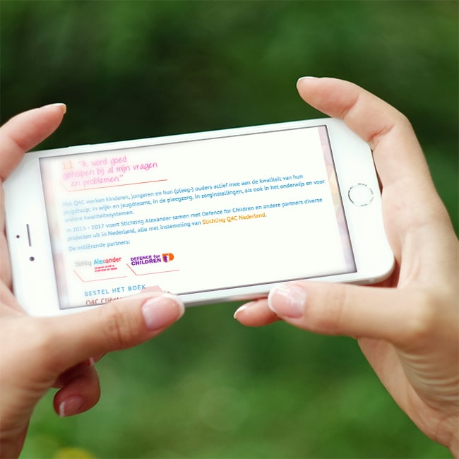 2 Responsive websites jeugdzorg